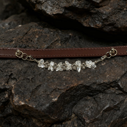 🐾 Pure Guardian | White crystal pet collar, return to the pure original heart of love and companishment 🐾