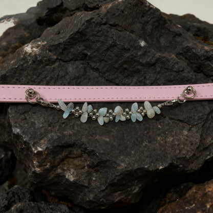 🐾 Dream guardian | moonstone pet collar, the quiet moonlight is tied to the neck, protect the sleep 🐾