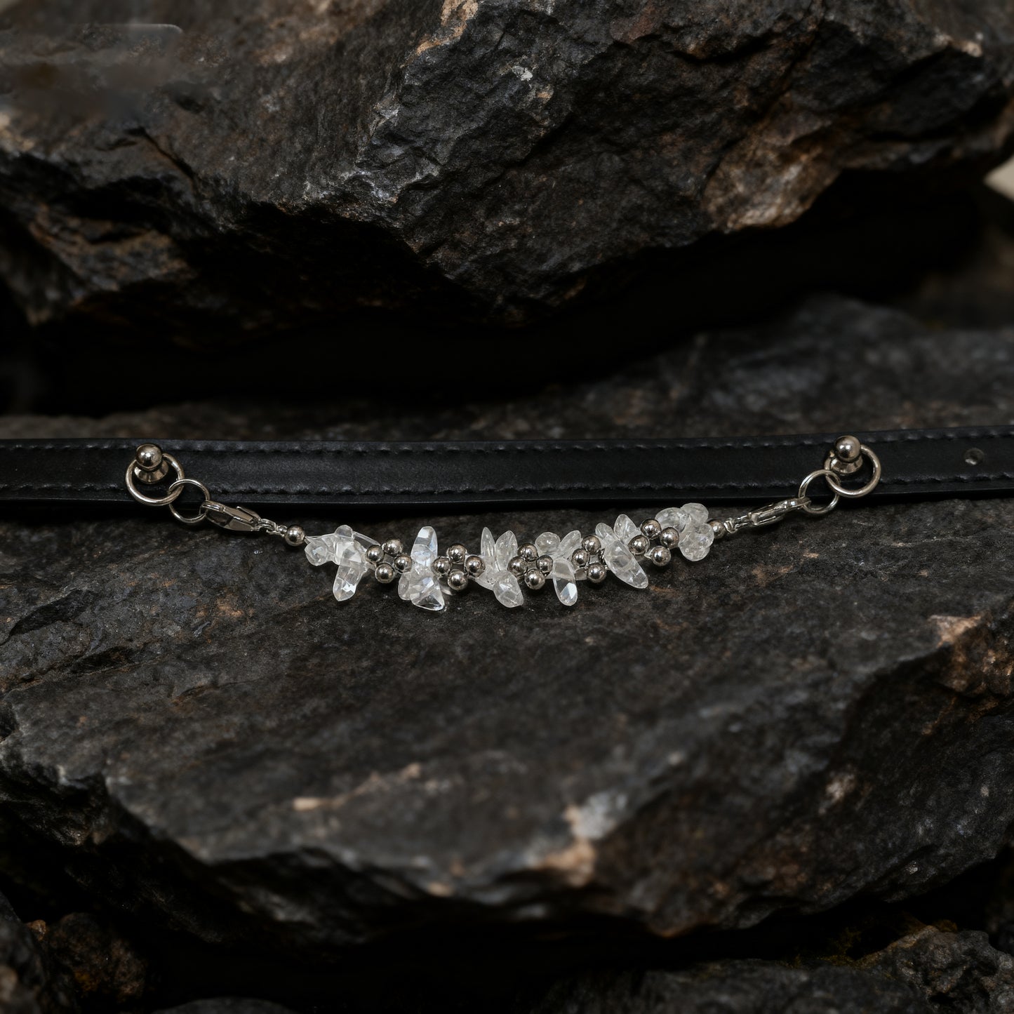 🐾 Pure Guardian | White crystal pet collar, return to the pure original heart of love and companishment 🐾