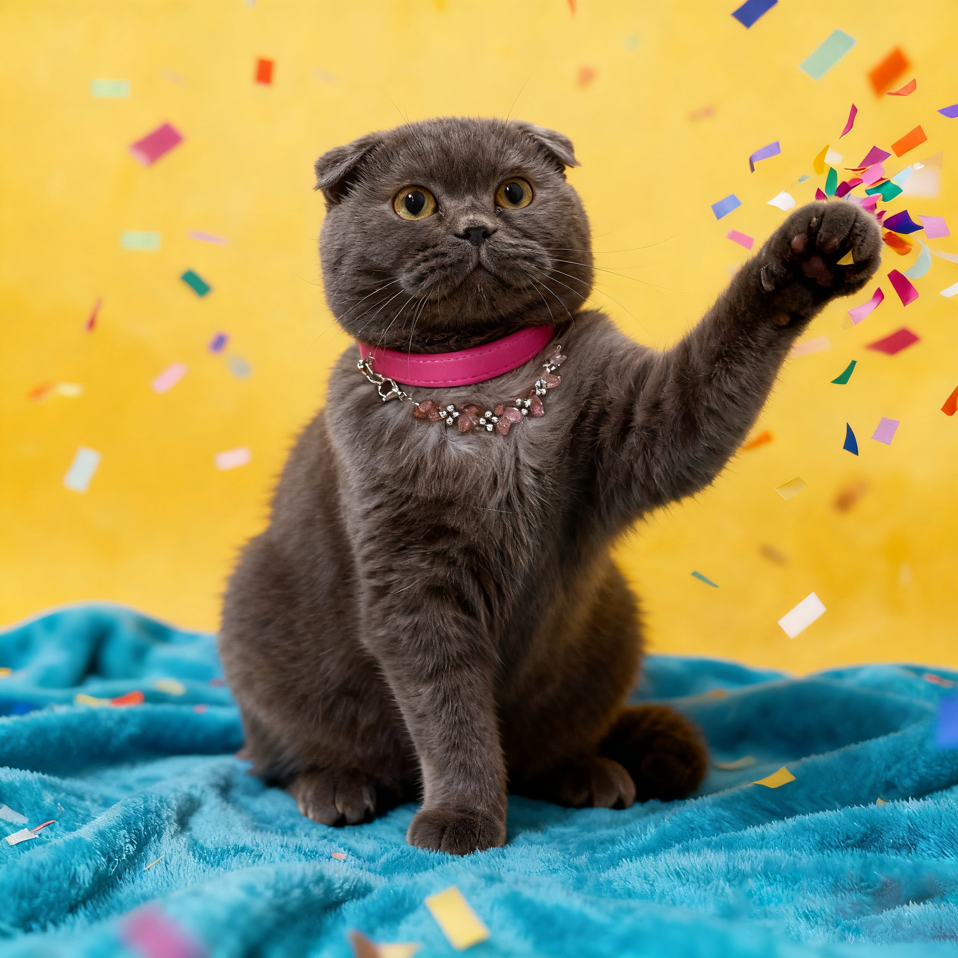 🐾Endearing🐾 Natural strawberry crystal adjustment button pet collar - let fur children become the sweet focus of everyone's love