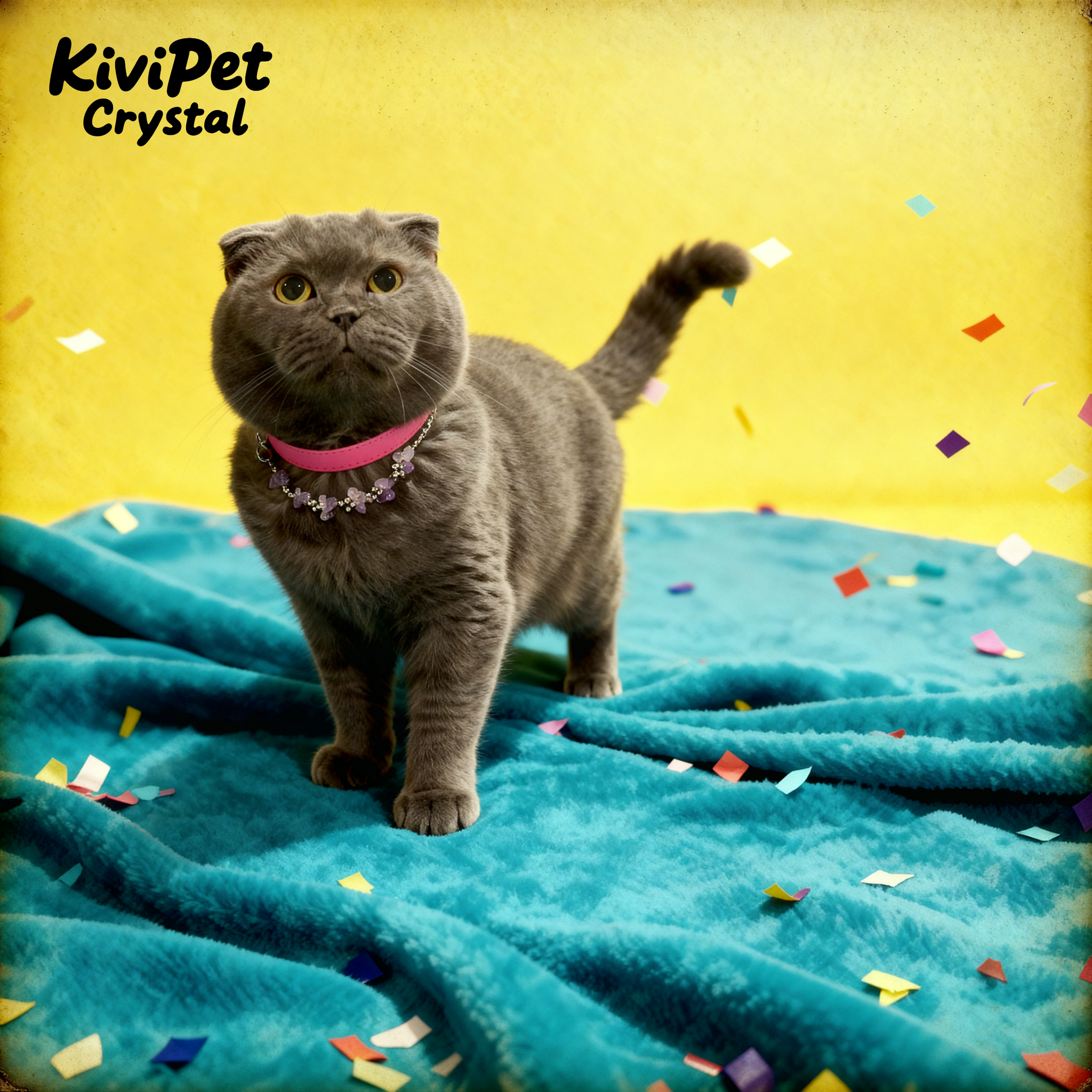 Natural amethyse-adjusted pet collars - Give the furry child a peaceful and peaceful hug